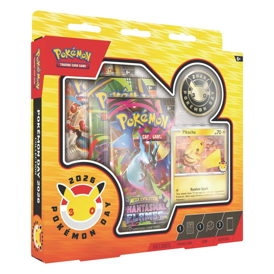 Pokemon Day Collection 2026 3-pack Blister