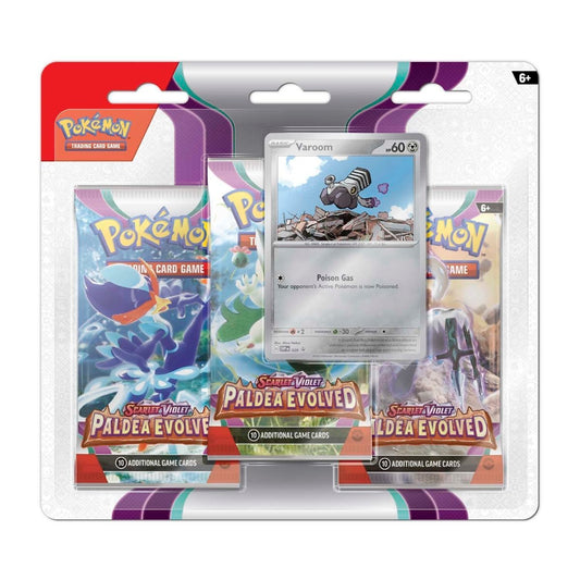 Paldea Evolved 3-pack Blister Varoom