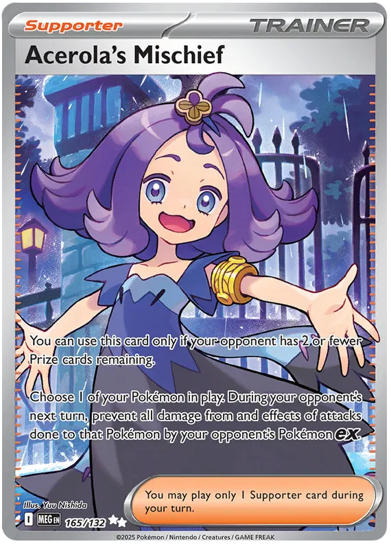 Acerola's Mischief 165/132 Mega Evolution