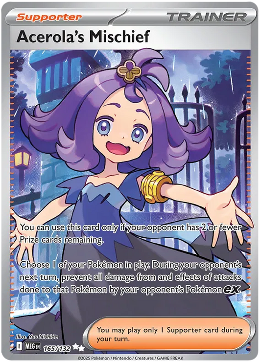 Acerola's Mischief 165/132 Mega Evolution