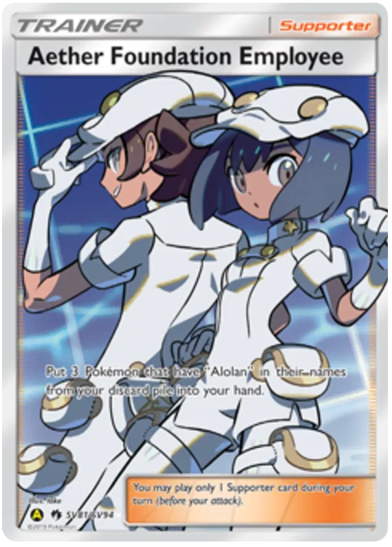 Aether Foundation Employee SV81/SV94 Hidden Fates