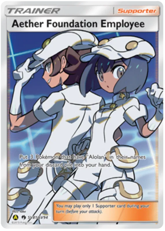 Aether Foundation Employee SV81/SV94 Hidden Fates