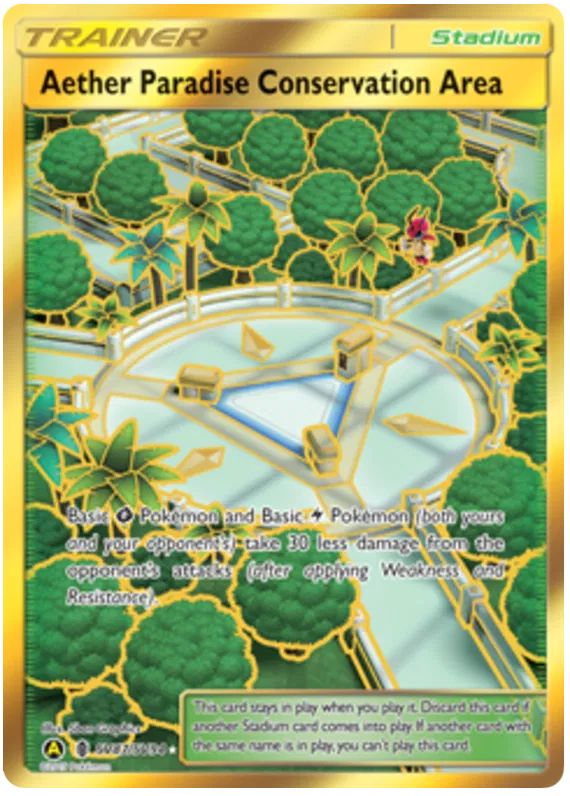 Aether Paradise Conservation Area SV87/SV94 Hidden Fates