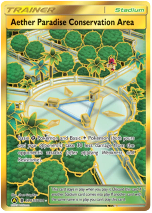 Aether Paradise Conservation Area SV87/SV94 Hidden Fates