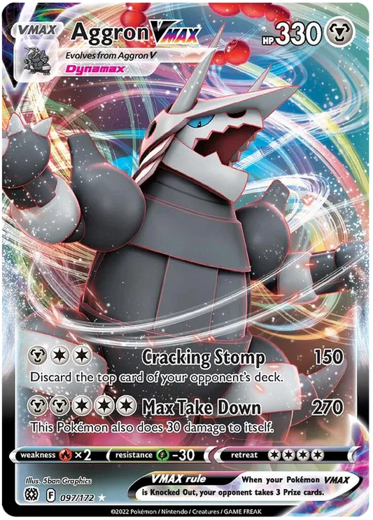 Aggron VMAX 097/172 Brilliant Stars