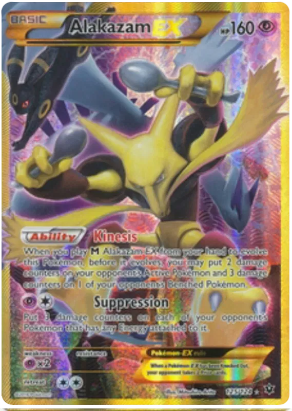 Alakazam EX 125/124 Fates Collide