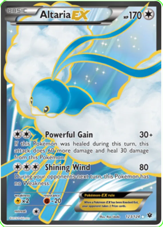 Altaria EX 123/124 Fates Collide