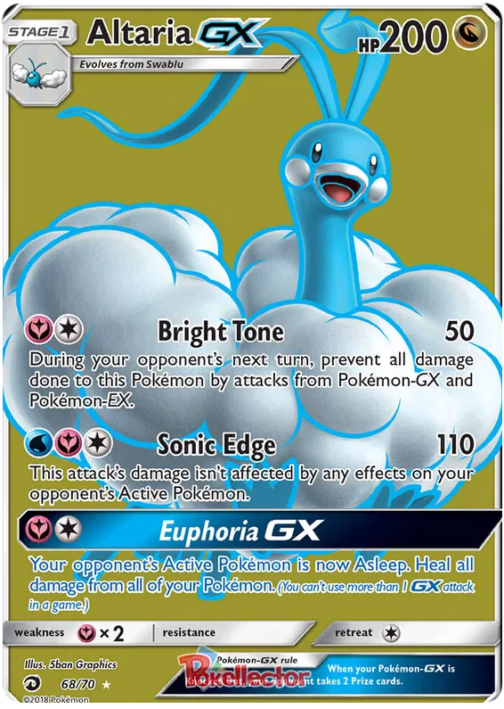 Altaria GX 68/70 Dragon Majesty