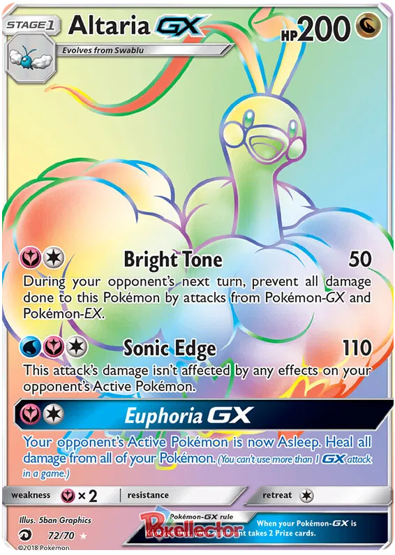 Altaria GX 72/70 Dragon Majesty