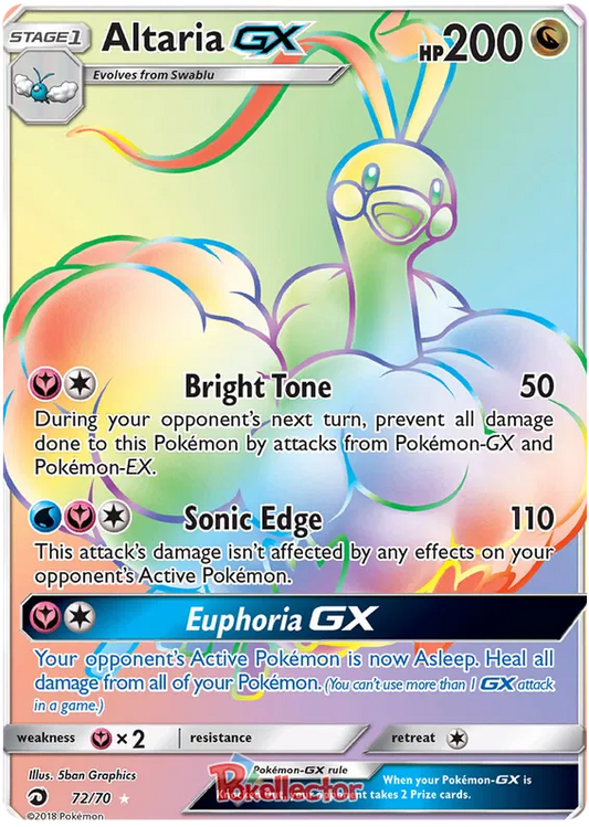 Altaria GX 72/70 Dragon Majesty