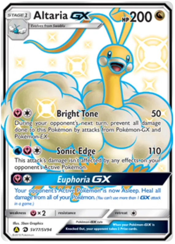 Altaria GX SV77/SV94 Hidden Fates