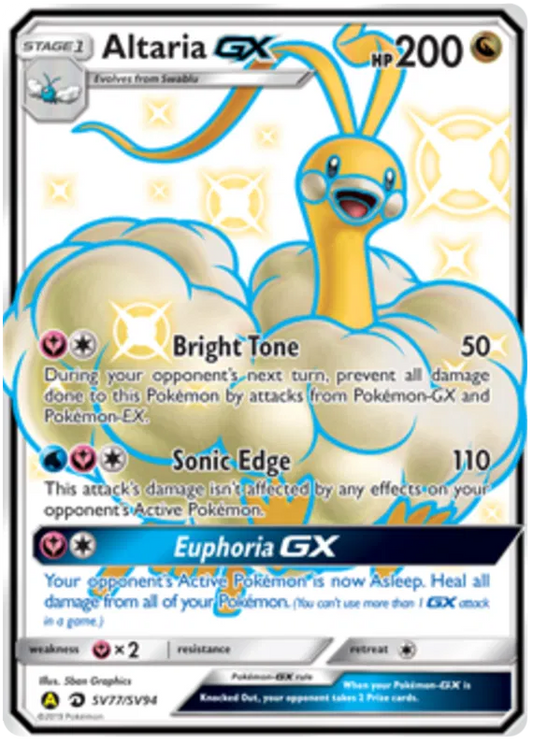 Altaria GX SV77/SV94 Hidden Fates