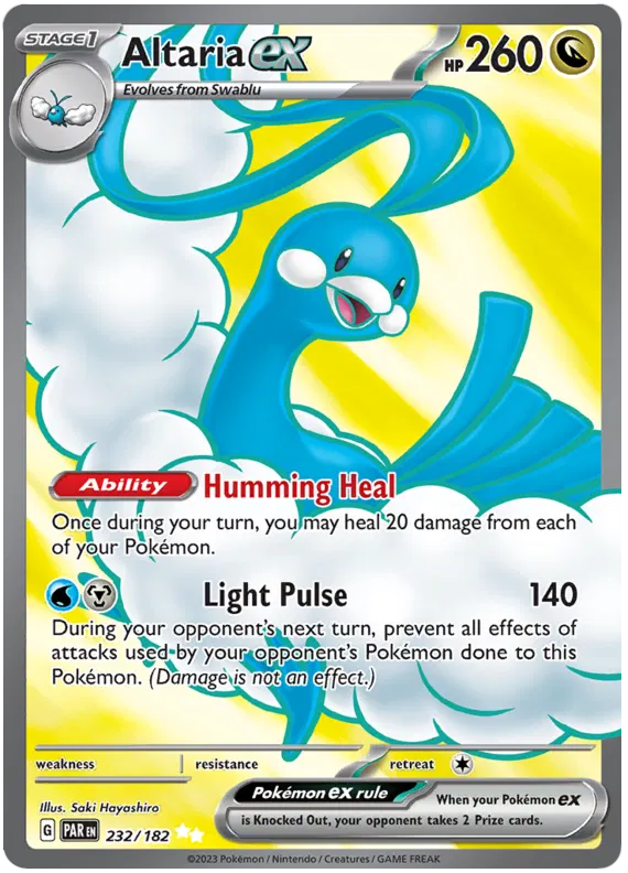 Altaria ex 232/182 Paradox Rift