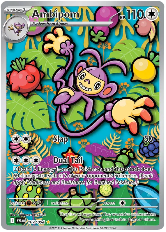 Ambipom 107/094 Phantasmal Flames
