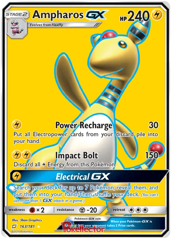 Ampharos GX 163/181 Team Up