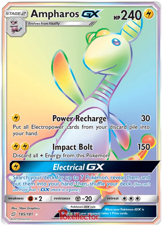 Ampharos GX 185/181 Team Up