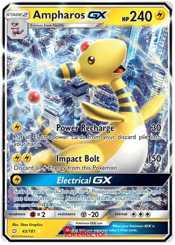 Ampharos GX 43/181 Team Up