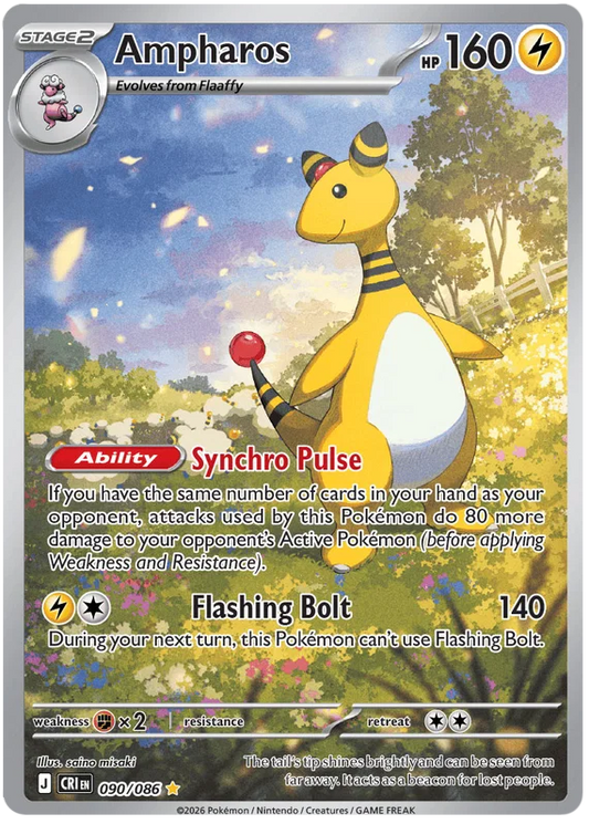 Ampharos 090/086 Chaos Rising