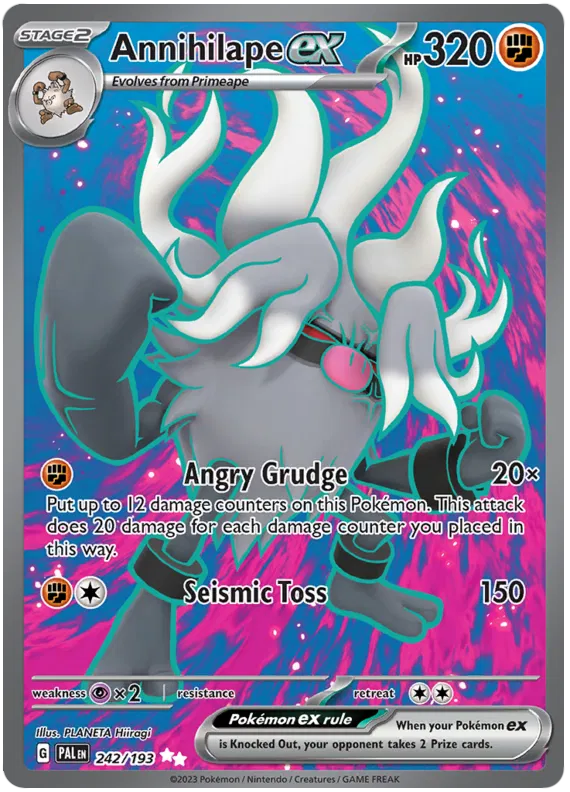 Annihilape ex 242/193 Paldea Evolved