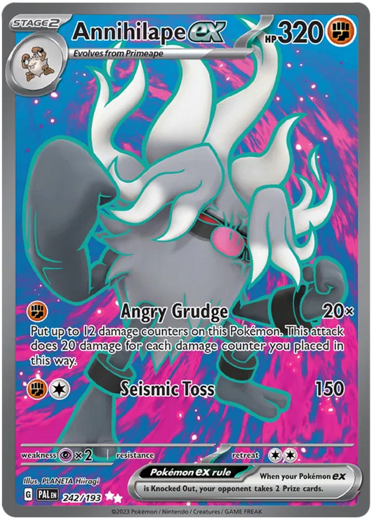Annihilape ex 242/193 Paldea Evolved