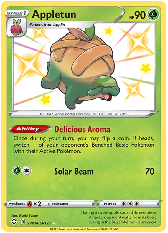 Appletun SV014/SV122 Shining Fates