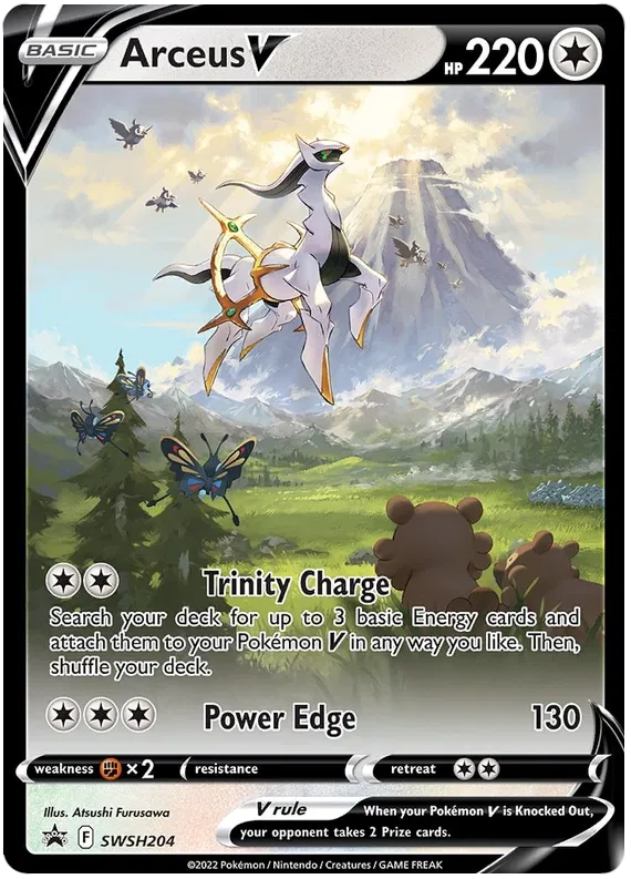 Arceus V SWSH204 Sword & Shield Promo