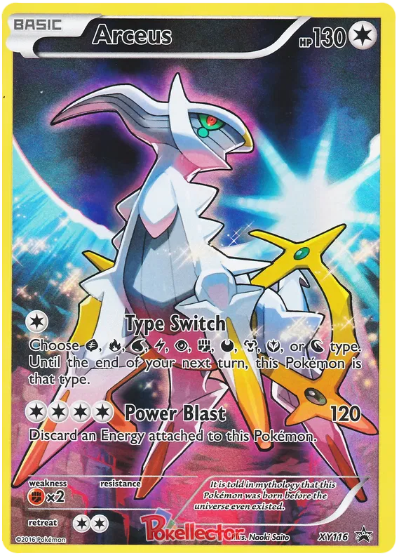 Arceus XY116 Promos