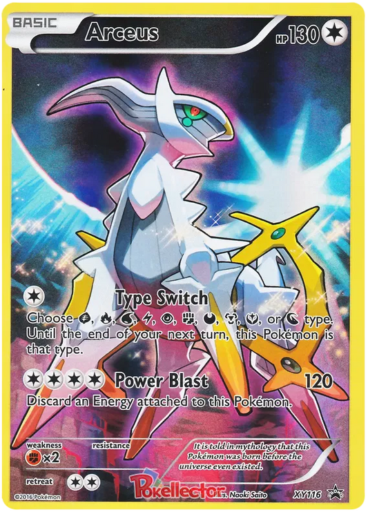 Arceus XY116 Promos