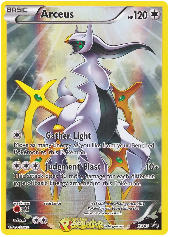 Arceus XY83 Promos