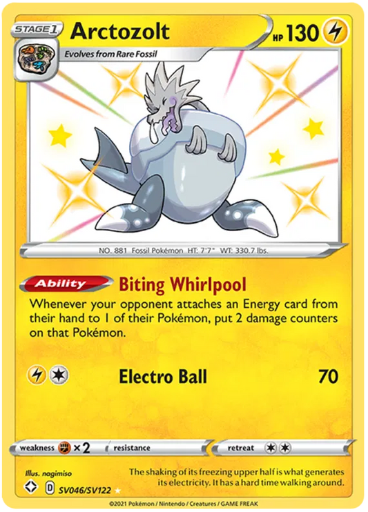 Arctozolt SV046/SV122 Shining Fates