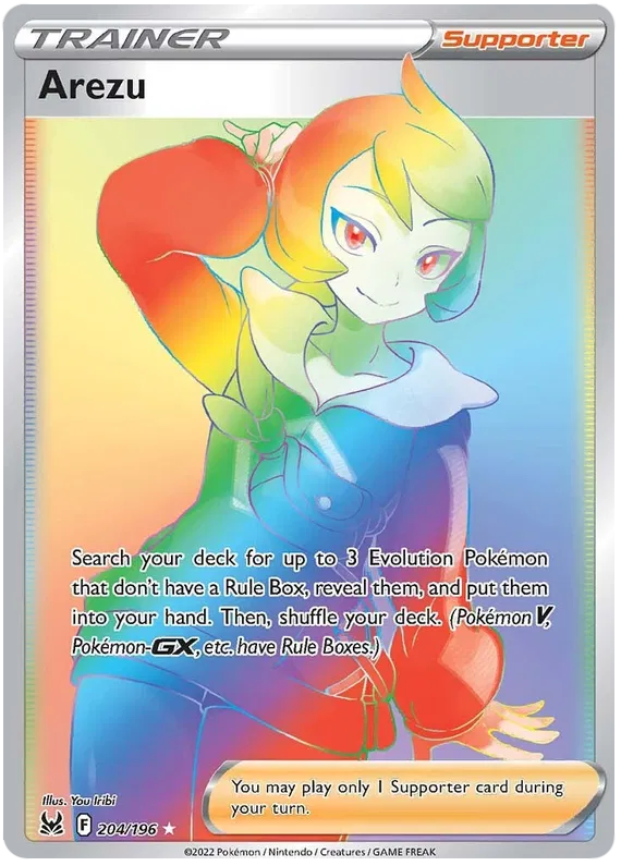 Arezu 204/196 Lost Origin
