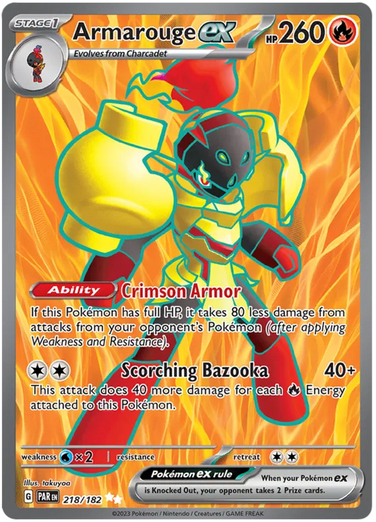 Armarouge ex 218/182 Paradox Rift