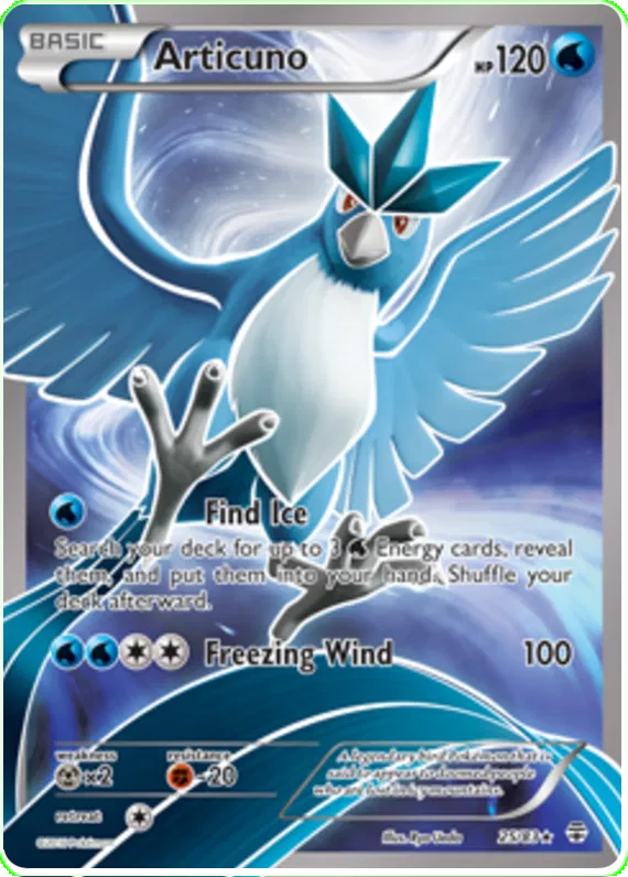 Articuno 25/83 Generations