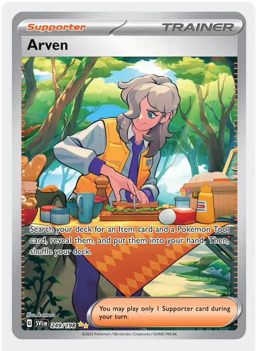 Arven 249/198 Scarlet & Violet Base Set