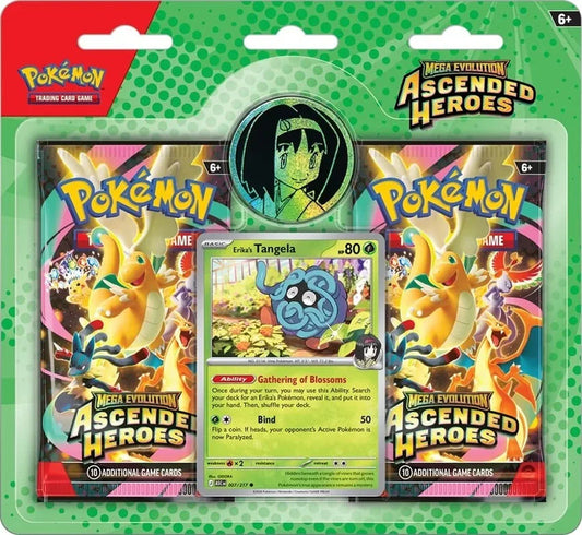 (Pré-commande) Ascended Heroes Erika's Tangela 2-pack Blister