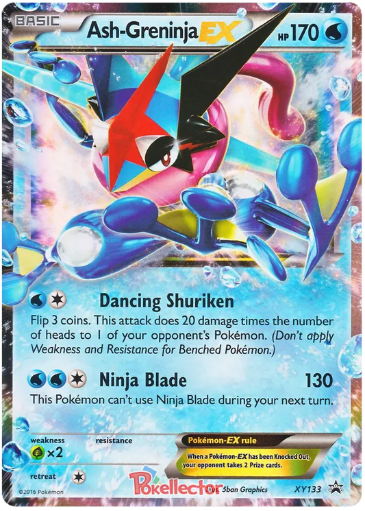 Ash Greninja EX XY133 Promos