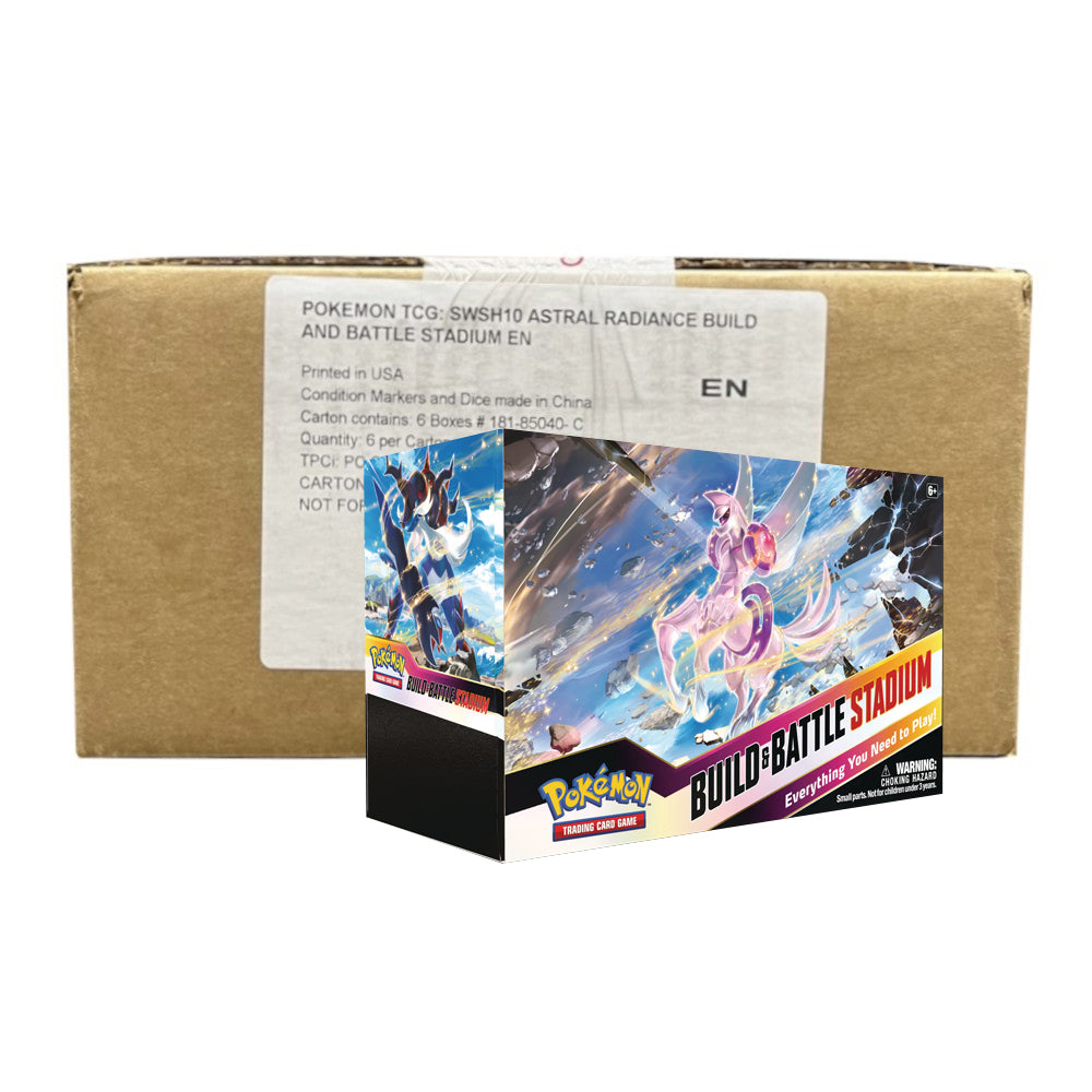 Astral Radiance Build and Battle Stadium Case
