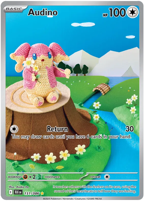 Audino 151/086 Black Bolt