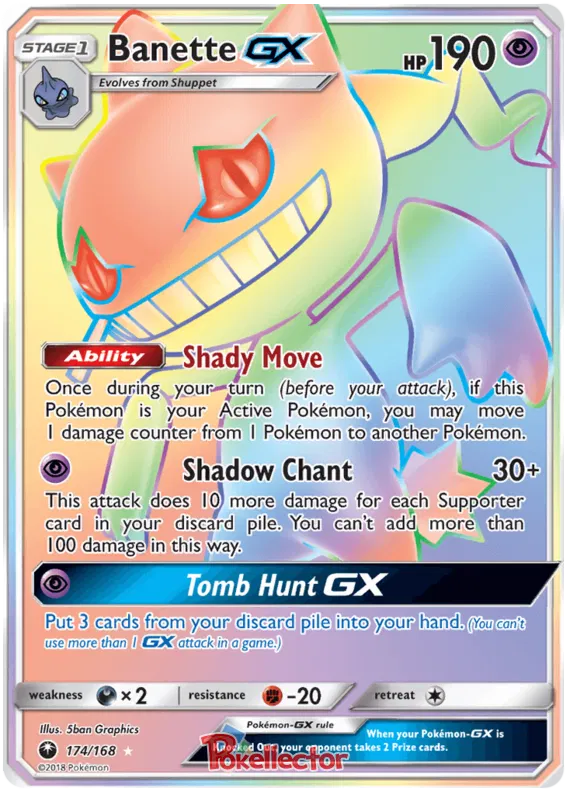 Banette GX 174/168 Celestial Storm