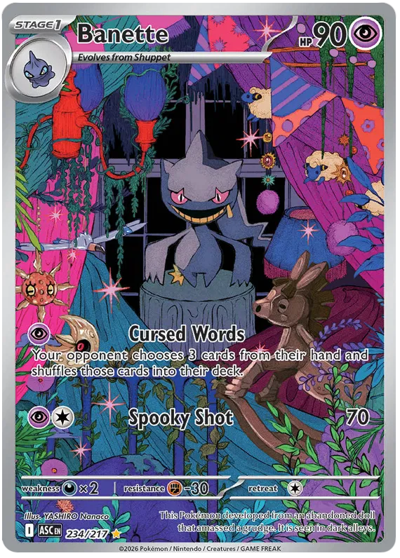 Banette 234/217 Ascended Heroes