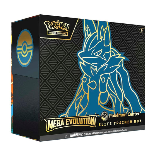 Mega Evolution Pokemon Center - ETB - Elite Trainer Box Lucario