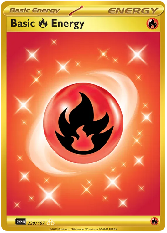 Basic Fire Energy 230/197 Obsidian Flames