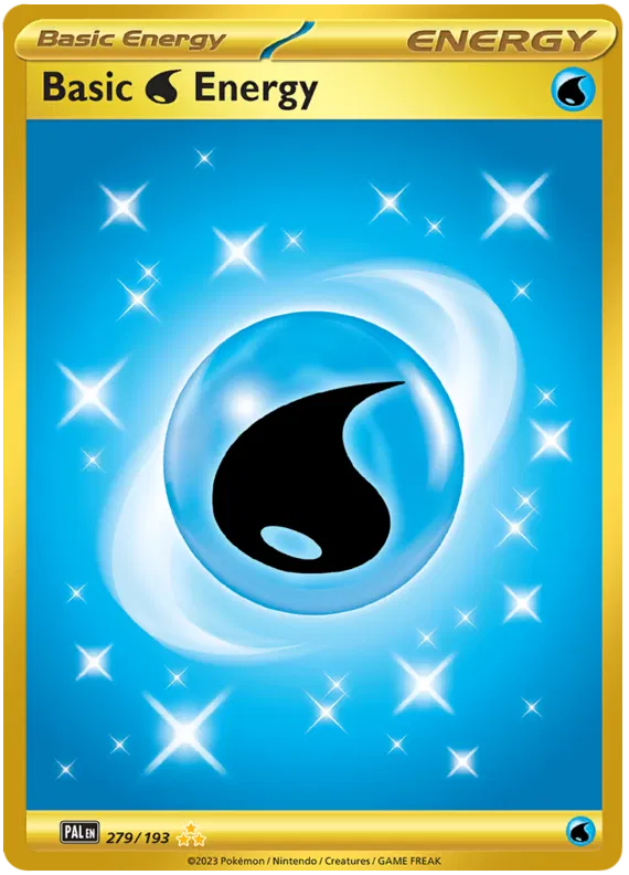 Basic Water Energy 279/193 Paldea Evolved