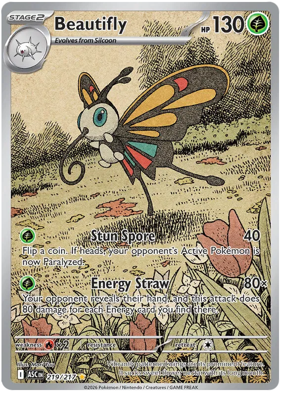 Beautifly 219/217 Ascended Heroes