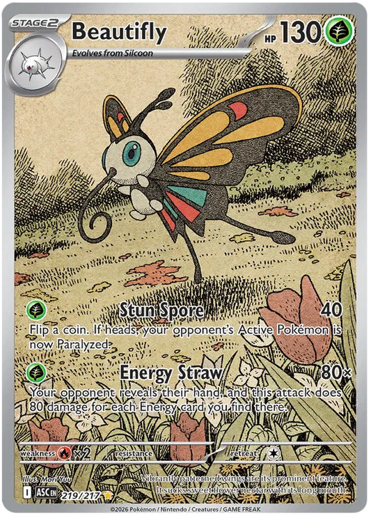 Beautifly 219/217 Ascended Heroes
