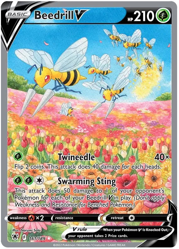 Beedrill V 161/189 Astral Radiance