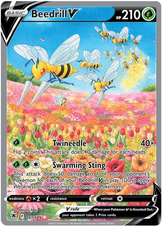 Beedrill V 161/189 Astral Radiance