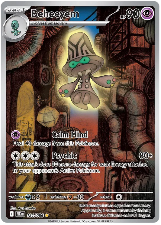 Beheeyem 121/086 Black Bolt