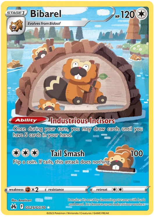 Bibarel GG25/GG70 Crown Zenith Galarian Gallery