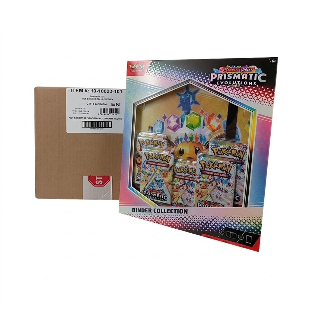Prismatic Evolutions Binder Collection Case